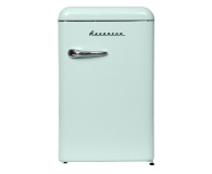 Lodówka Ravanson LKK-120RM Mini 86cm Miętowa Retro 118L